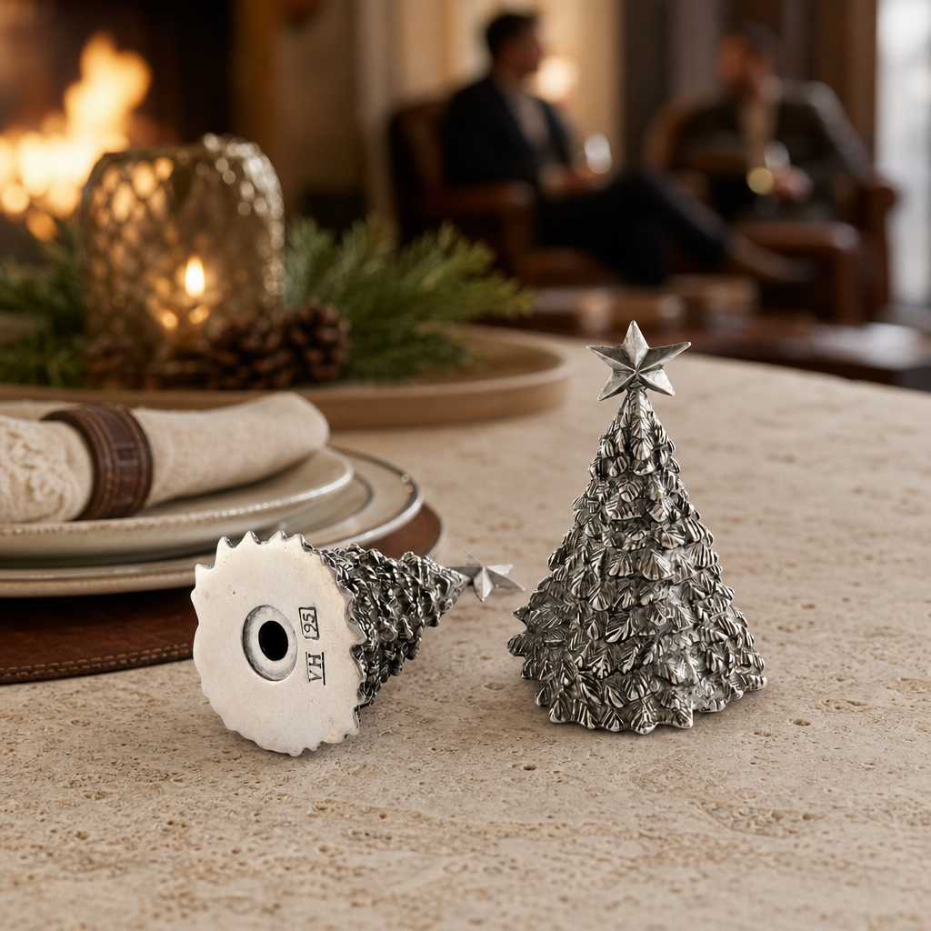 Christmas Tree Salt & Pepper Shakers