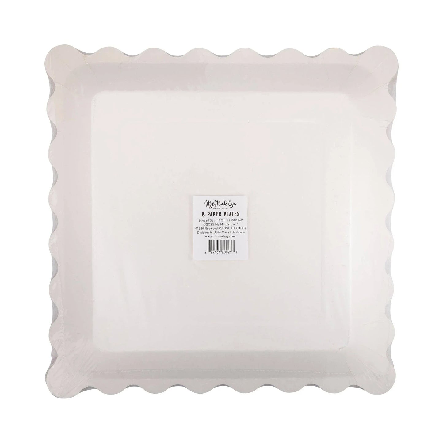 Striped Plate Set - Marcel’s Culinary Experience