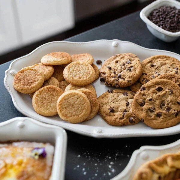 Juliska Berry & Thread 16" Scallop Platter - Marcel’s Culinary Experience