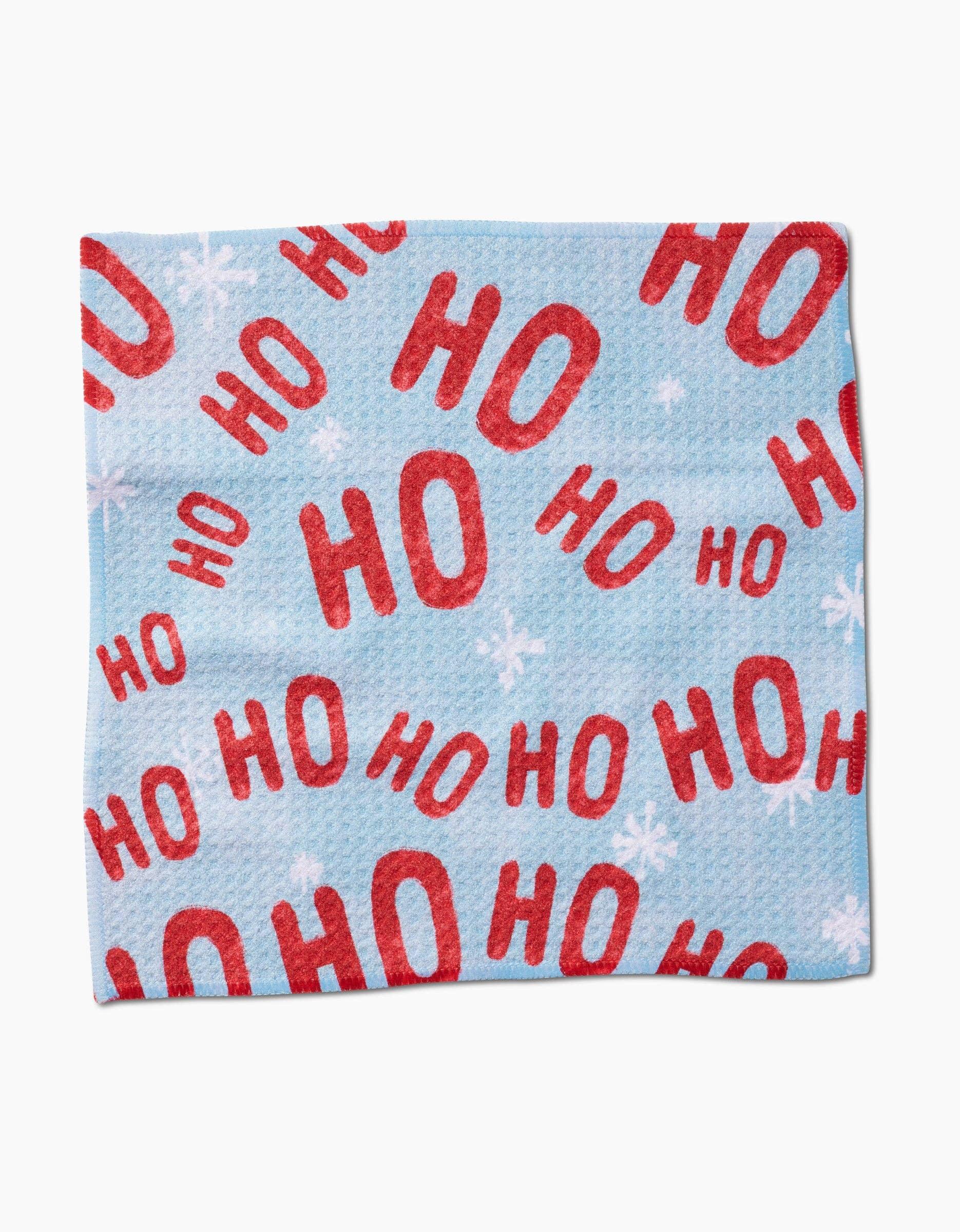 Geometry Merry Santa Claus Dish Cloth - Marcel’s Culinary Experience