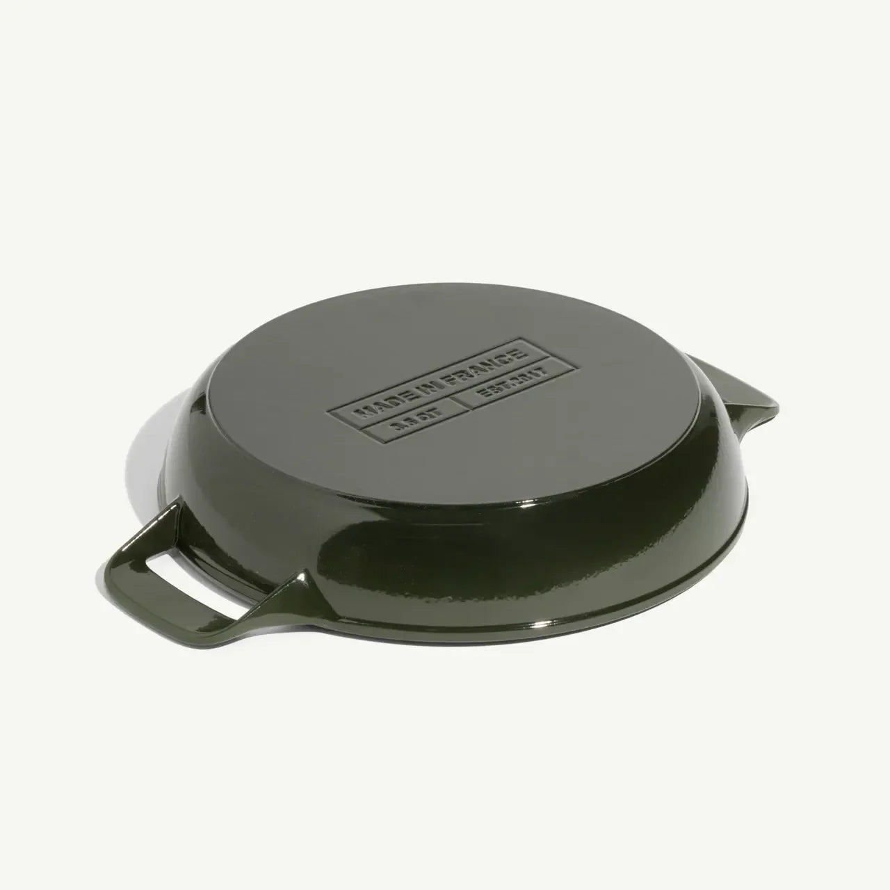 Made In Willow Green Enameled Cast Iron Braiser -3.5 Qt - Marcel’s Culinary Experience