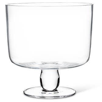Pedestal Trifle Bowl-8"H