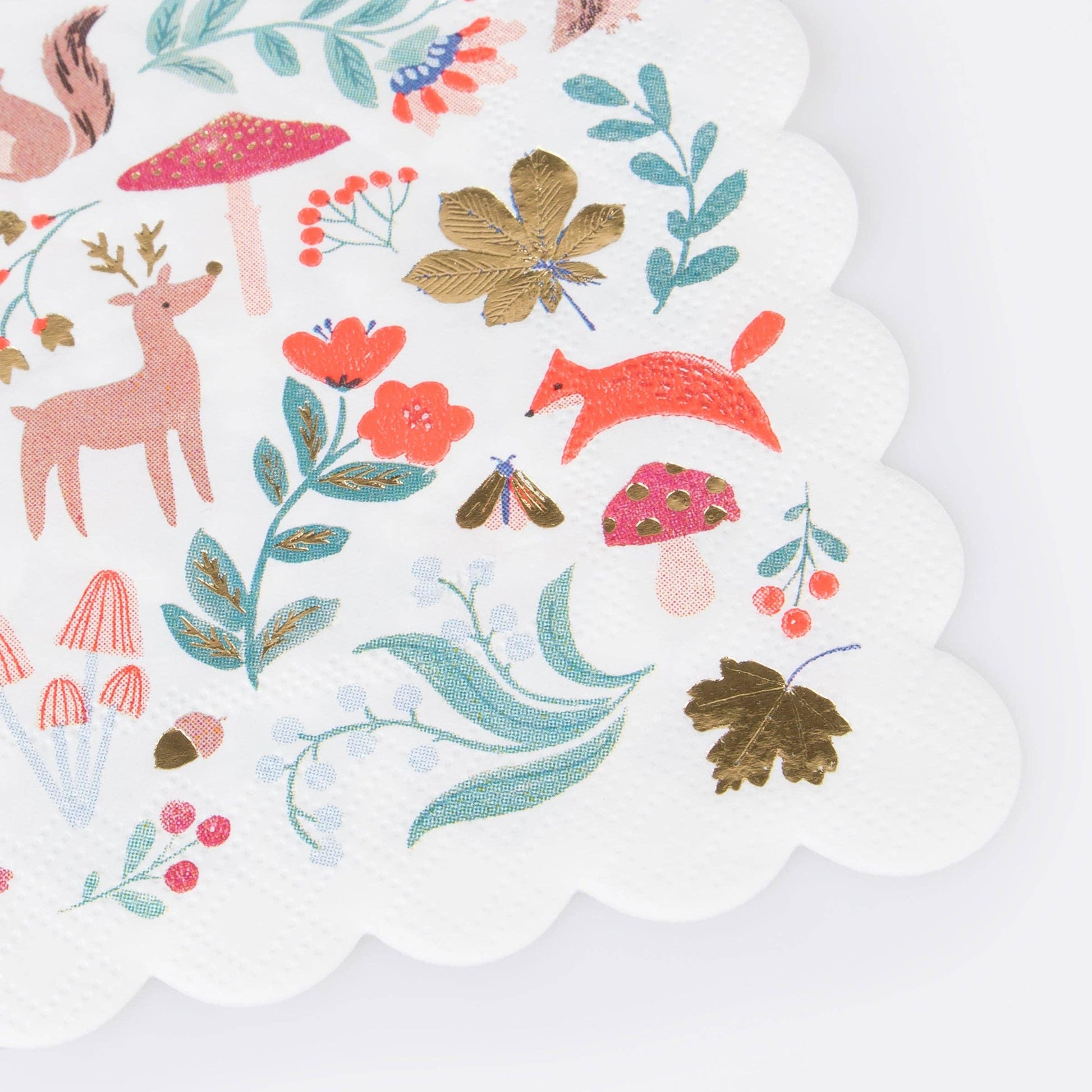 Winter Woodland Small Napkins - Marcel’s Culinary Experience