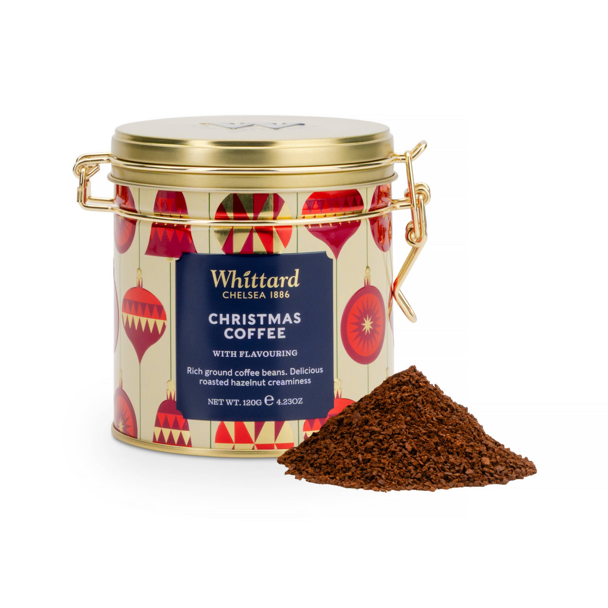 Whittard Christmas Coffee Clip Top 4.23oz