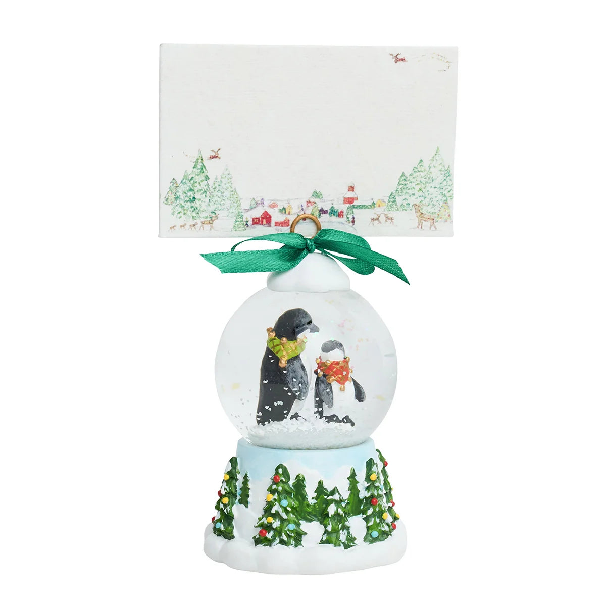 Juliska Berry & Thread North Pole Snow Globe Place Card Holders