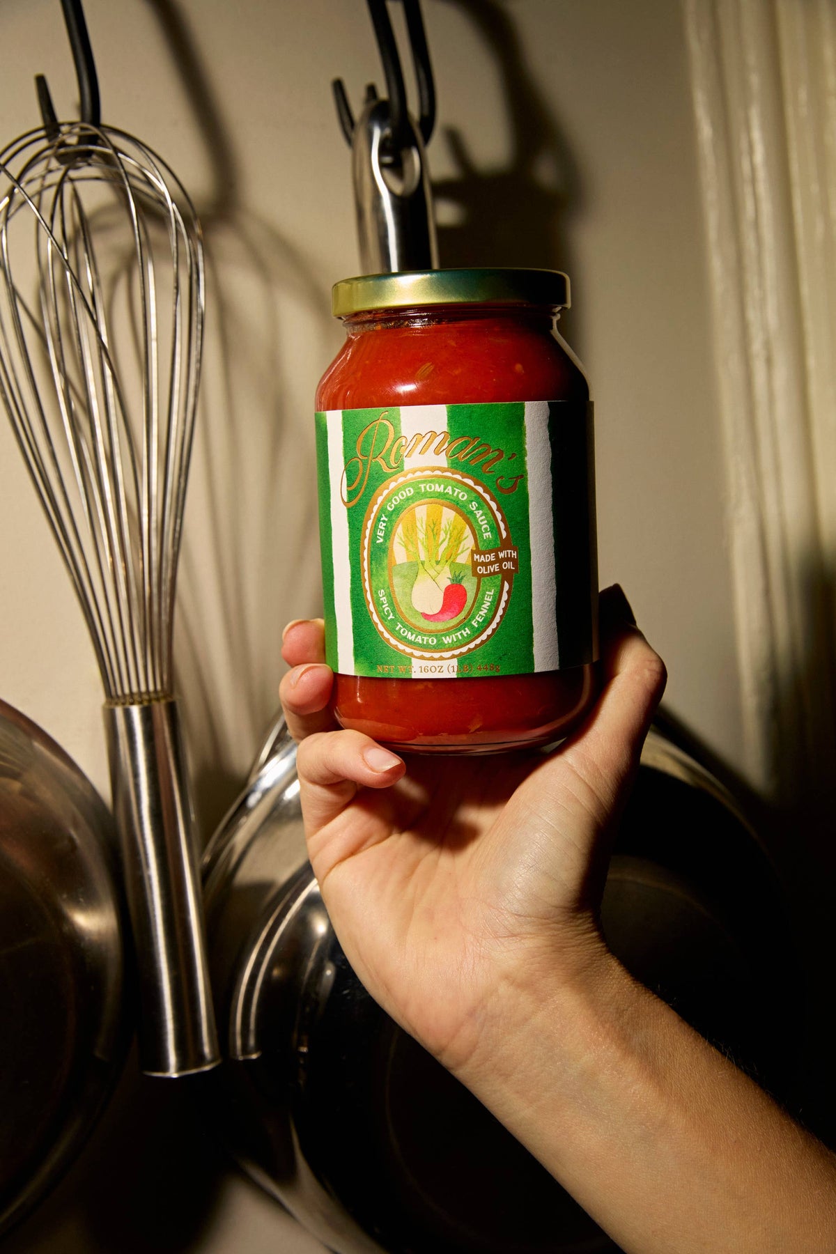 Roman's Spicy Tomato & Fennel Pasta Sauce