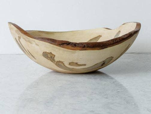 Peterman's 13" AMBROSIA MAPLE OVAL BOWL - Marcel’s Culinary Experience
