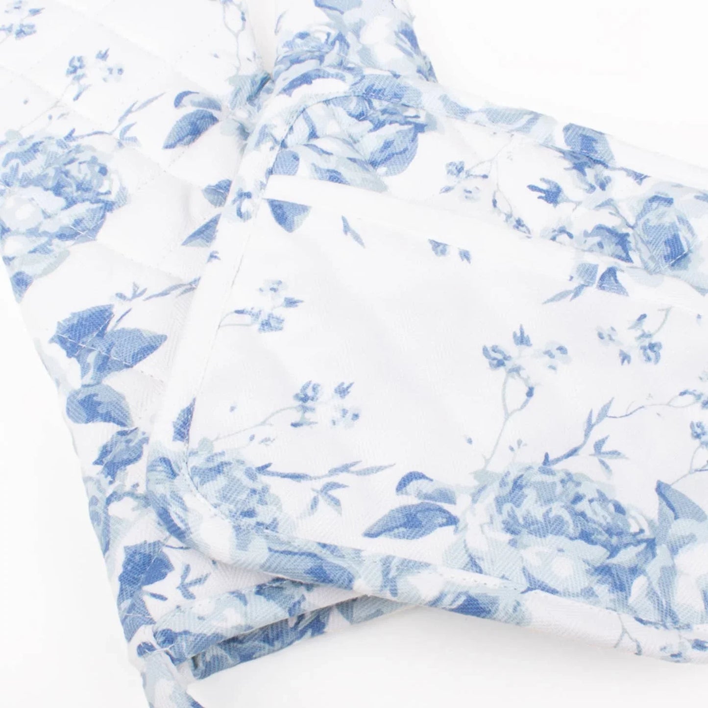 Blue Rose Oven Mitt Set - Marcel’s Culinary Experience