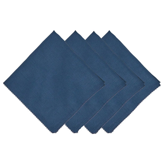 Juliska Berry Scallop Napkins, Set of 4
