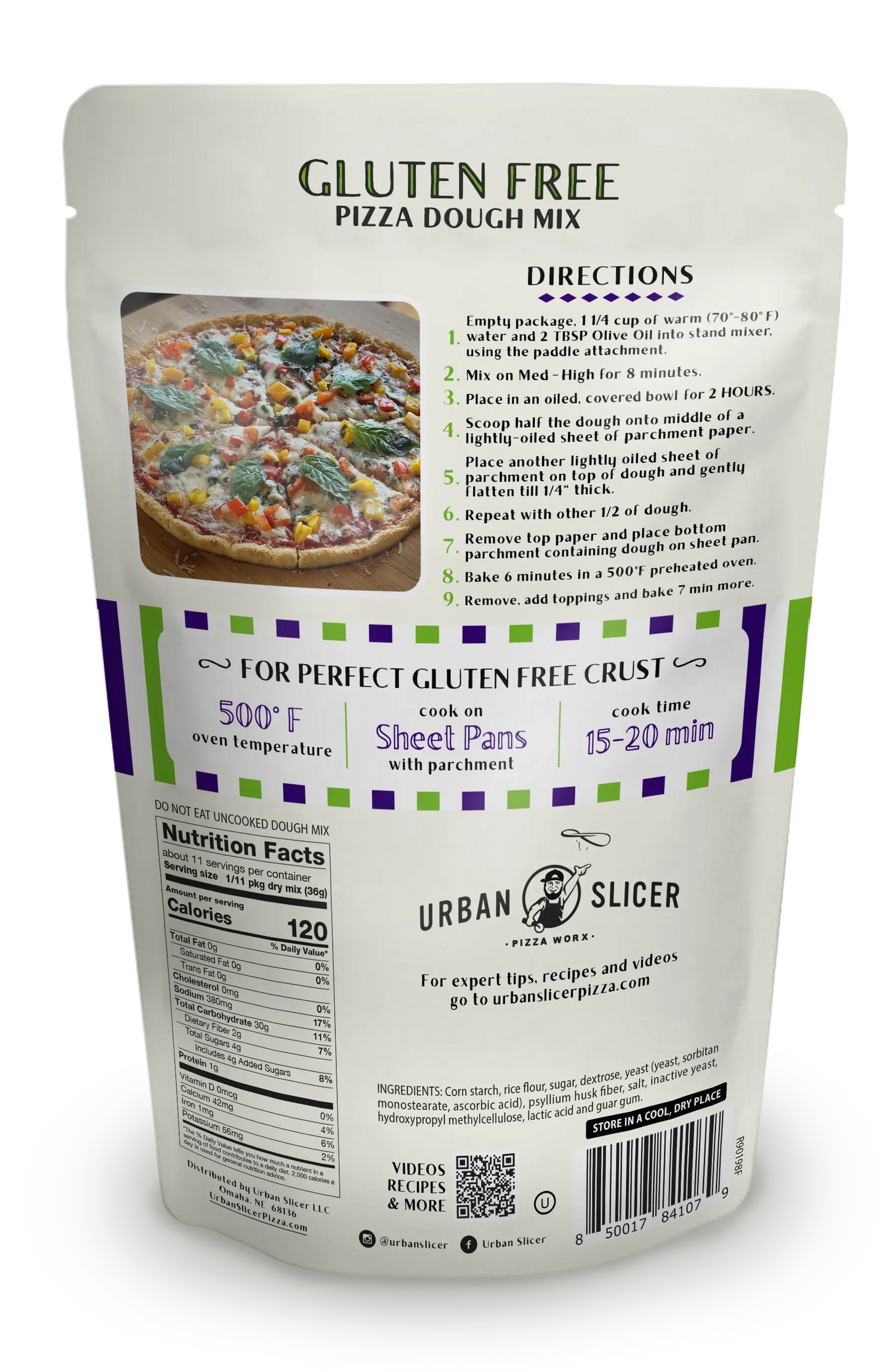 Gluten Free Pizza Dough Mix - Marcel’s Culinary Experience