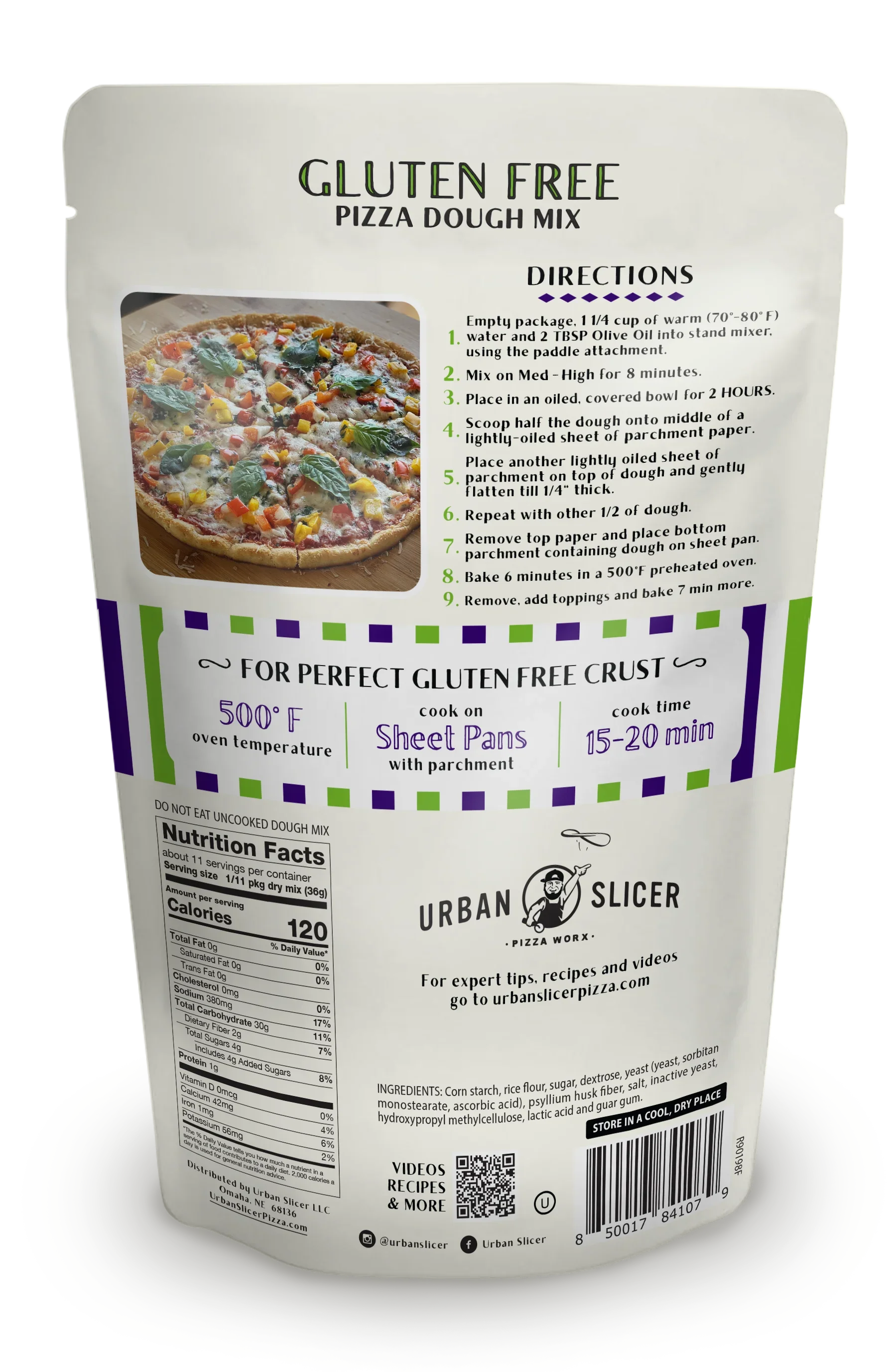 Gluten Free Pizza Dough Mix - Marcel’s Culinary Experience