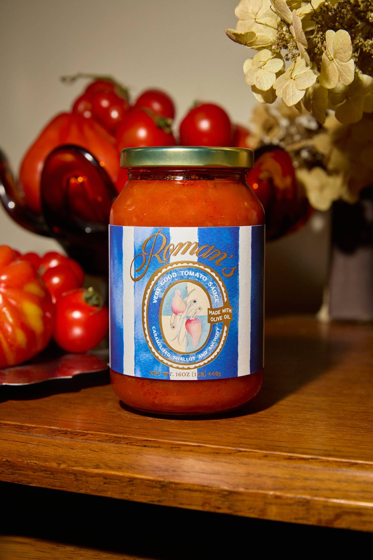 Roman's Caramelized Shallot & Anchovy Pasta Sauce