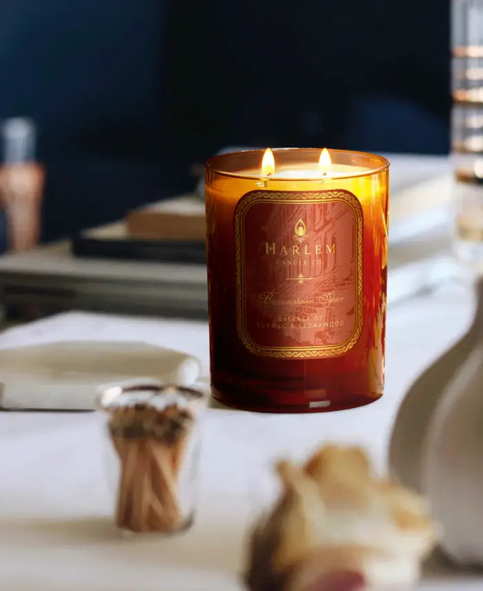 Brownstone Spice Luxury Candle