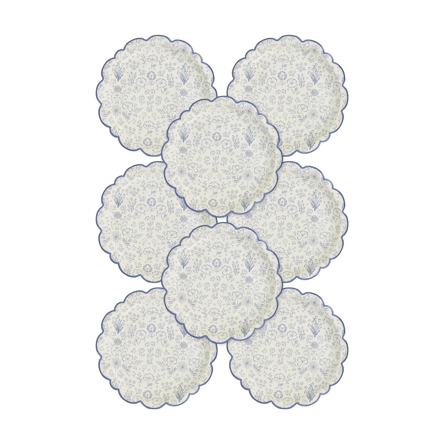 Pembroke Floral 10" Paper Plate - Marcel’s Culinary Experience