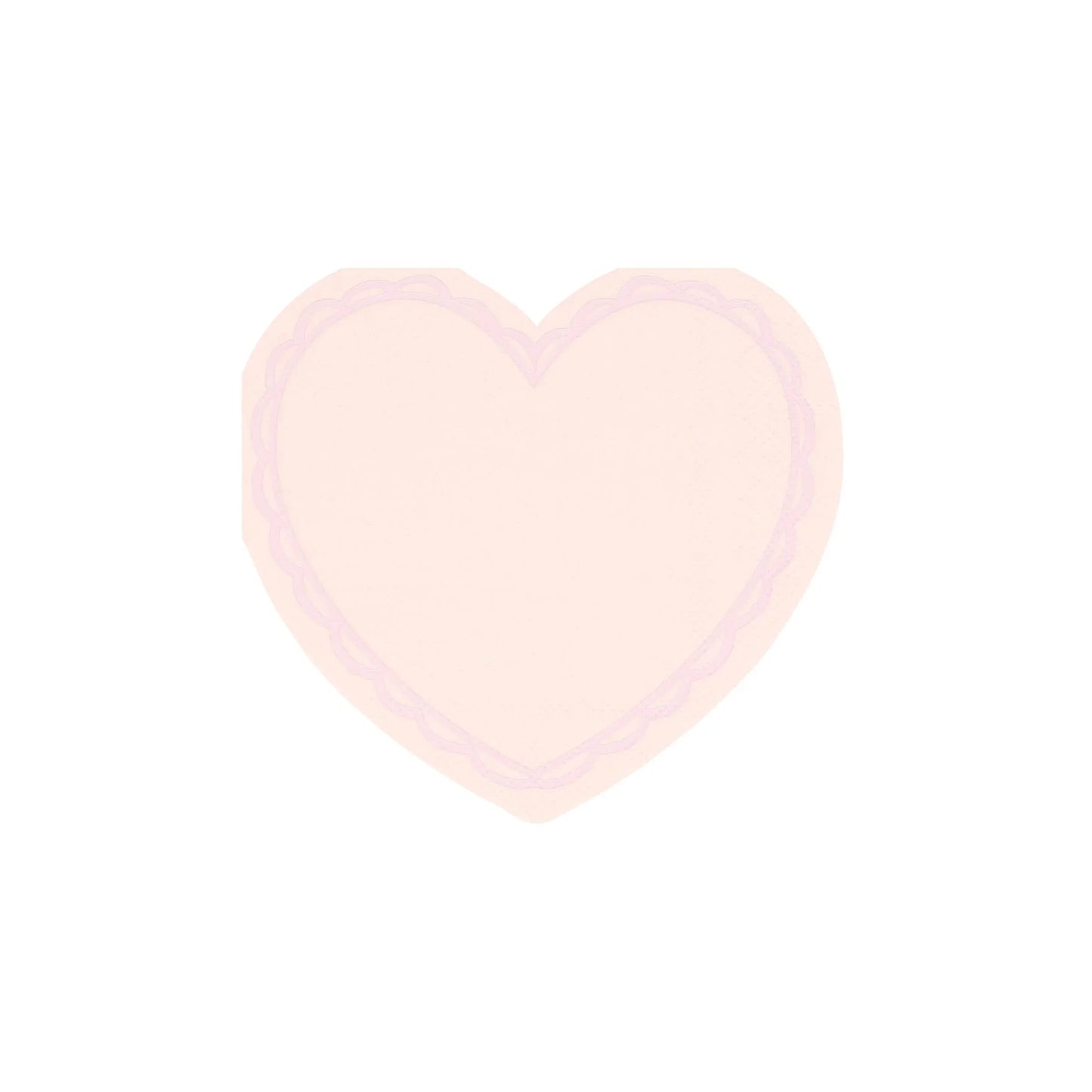 Meri Meri Pastel Heart Small Napkins