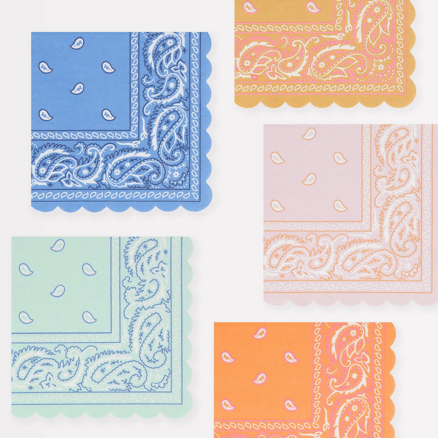 Western Bandana Small Napkins