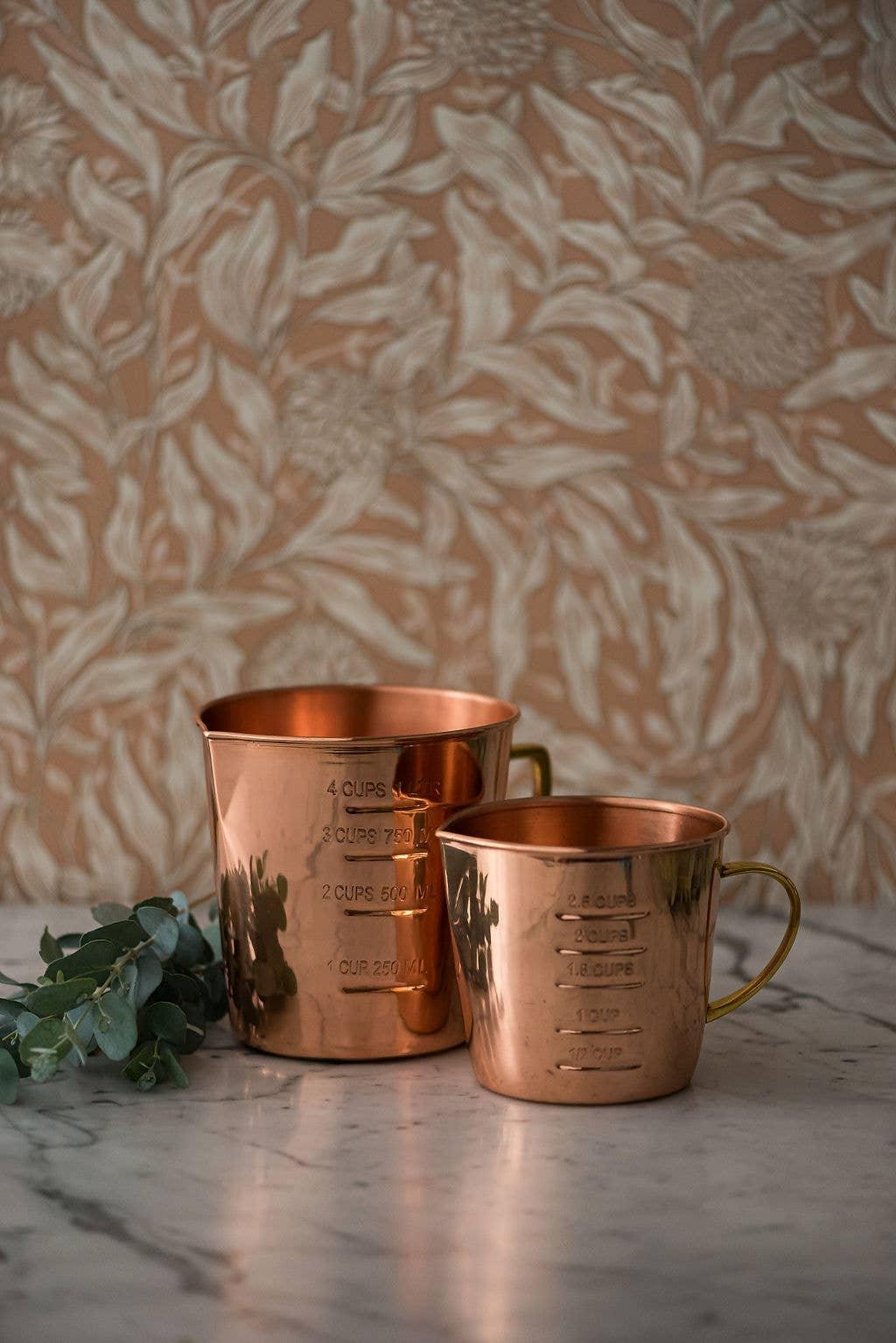 Copper Liquid Measuring Cup - 4 Cup - Marcel’s Culinary Experience