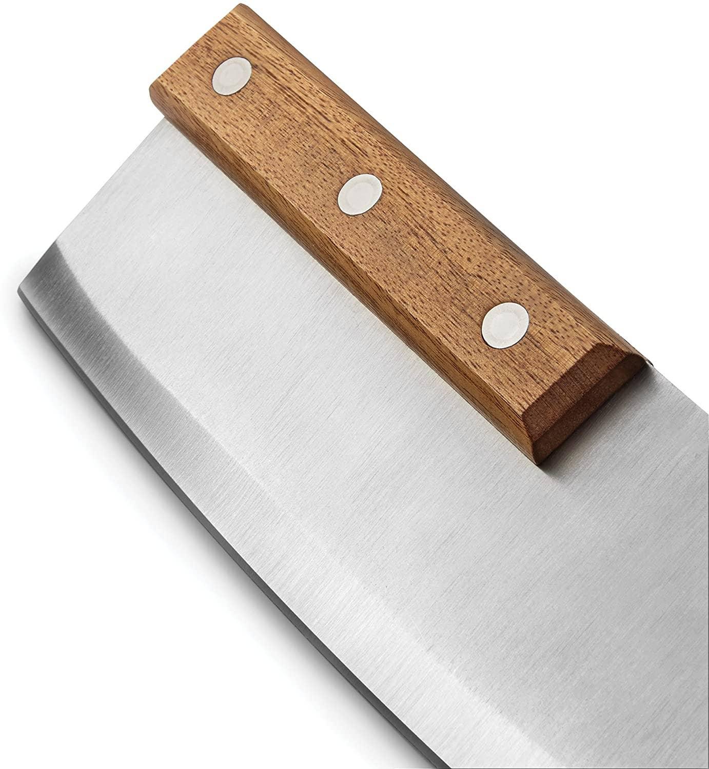 Acacia Pizza Cutter, Stainless Steel, 13" Blade