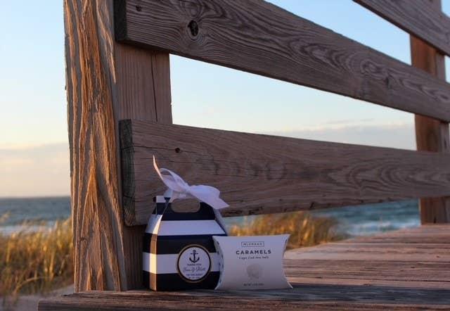 Caramels Pillow Box - Cape Cod Sea Salt - Marcel’s Culinary Experience