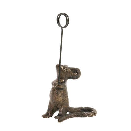 Cast Iron Mouse Card Holder - Marcel’s Culinary Experience