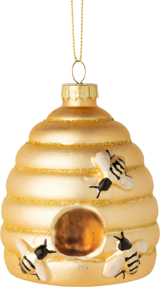 Glass beehive ornament - Marcel’s Culinary Experience