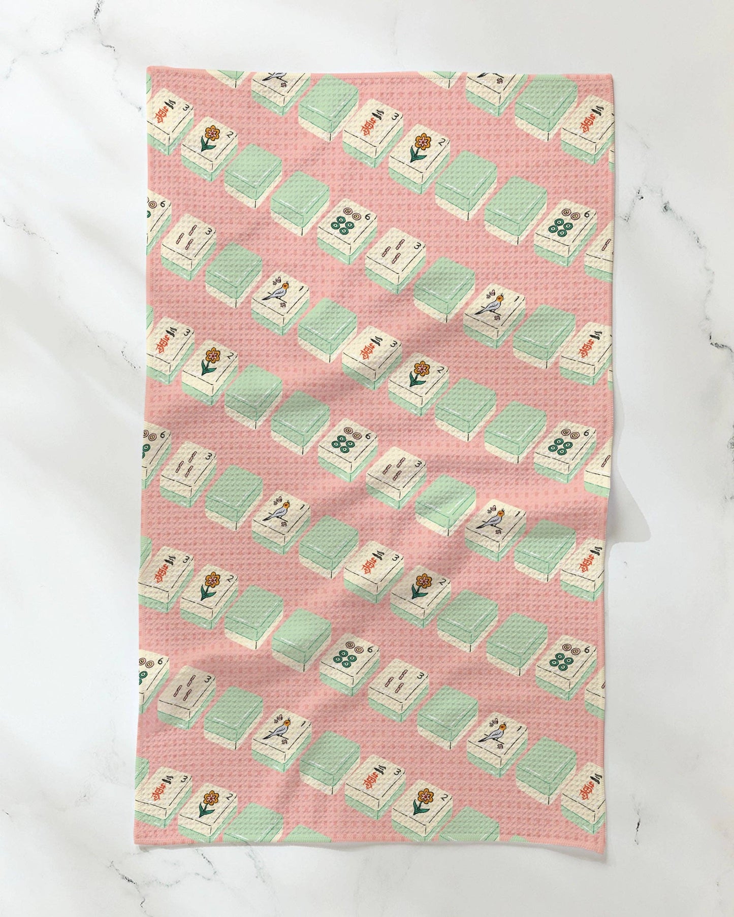 Tile Parade Tea Towel