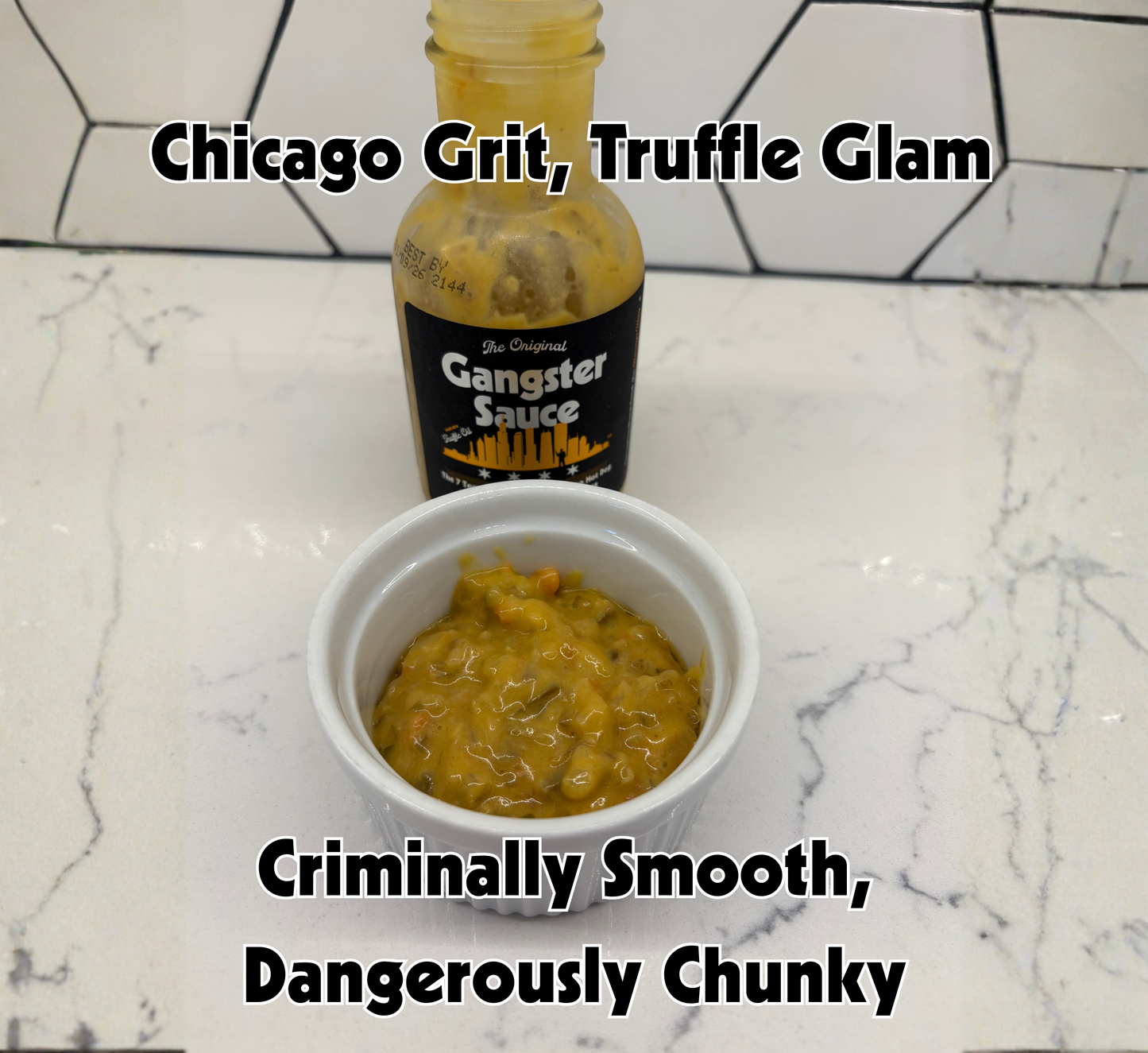 Gangster Sauce – Creamy Truffle, Giardiniera, Tangy Aioli