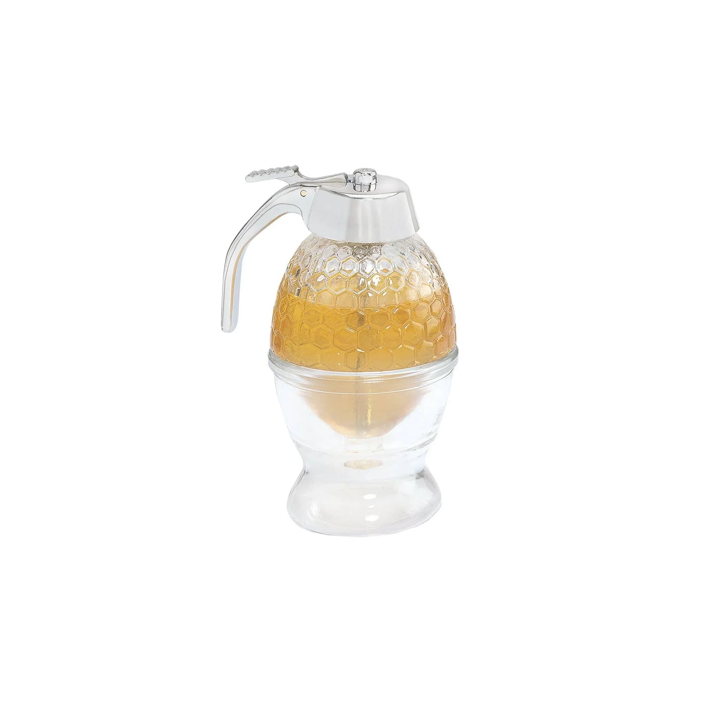 Glass Honey, Syrup Dispenser, 6-Ounce - Marcel’s Culinary Experience