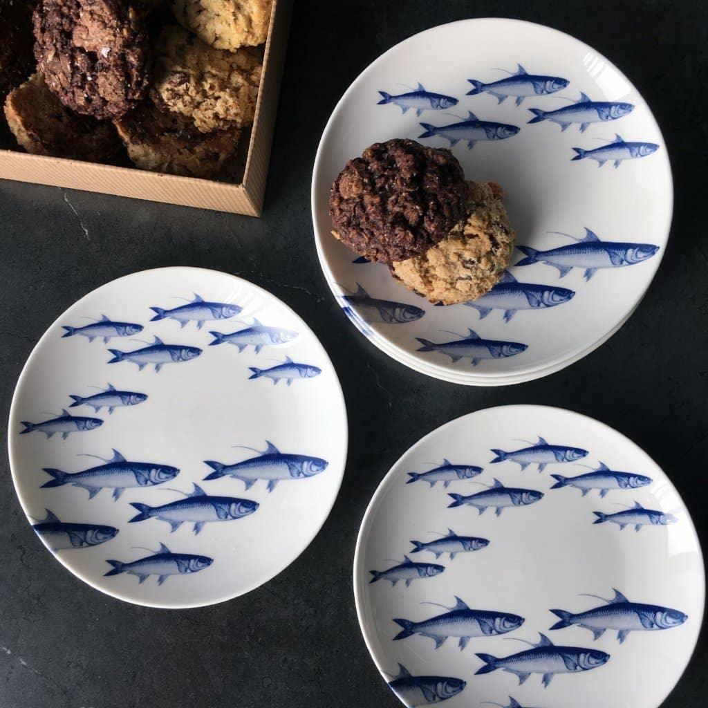 Caskata School of Fish Small Plates, Set of 4