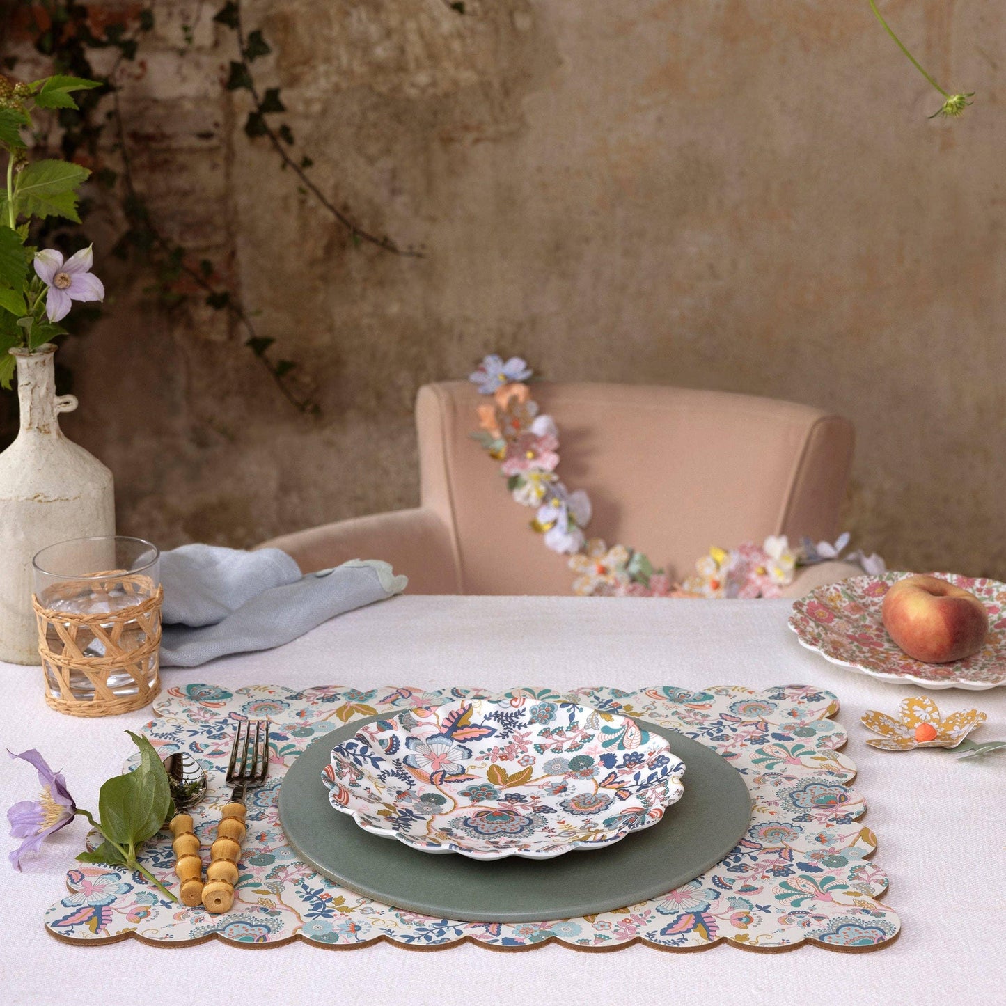 Meri Meri x Liberty Mabelle Reusable Small Plate