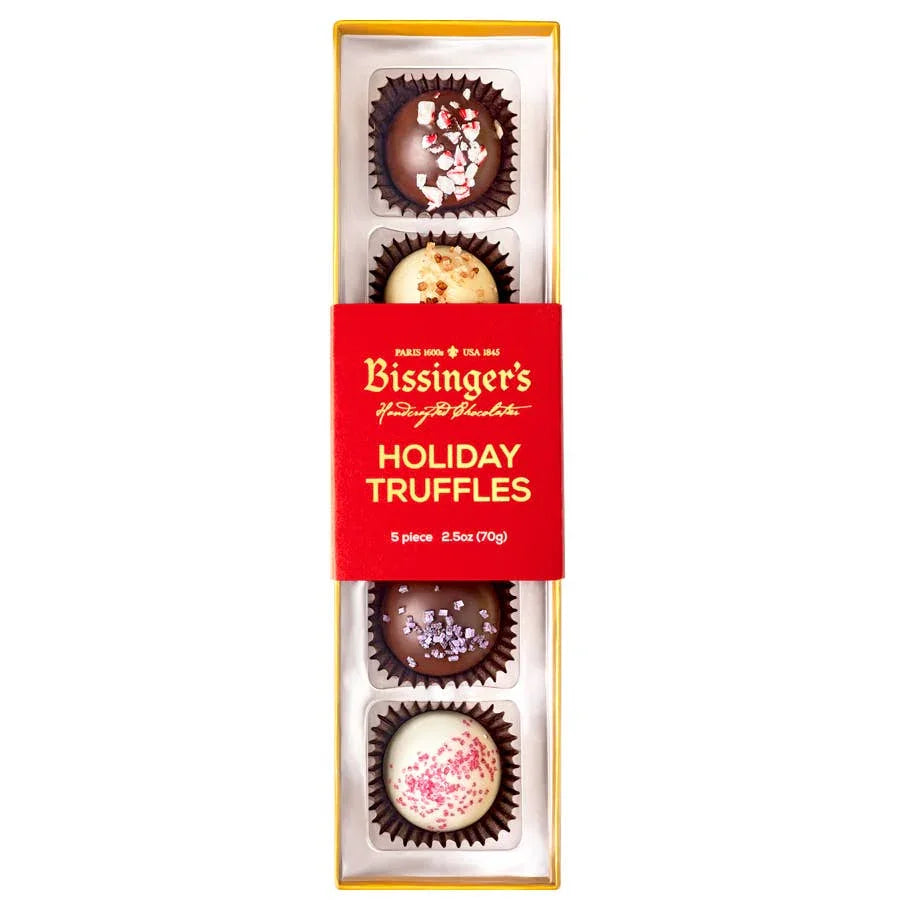 Bissinger's Holiday Truffles Flight - 5 PC - Marcel’s Culinary Experience