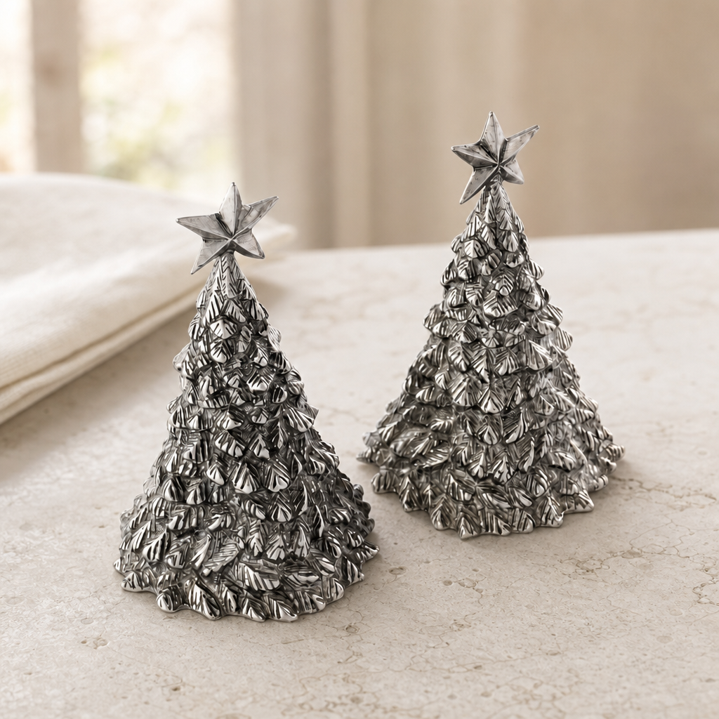 Christmas Tree Salt & Pepper Shakers