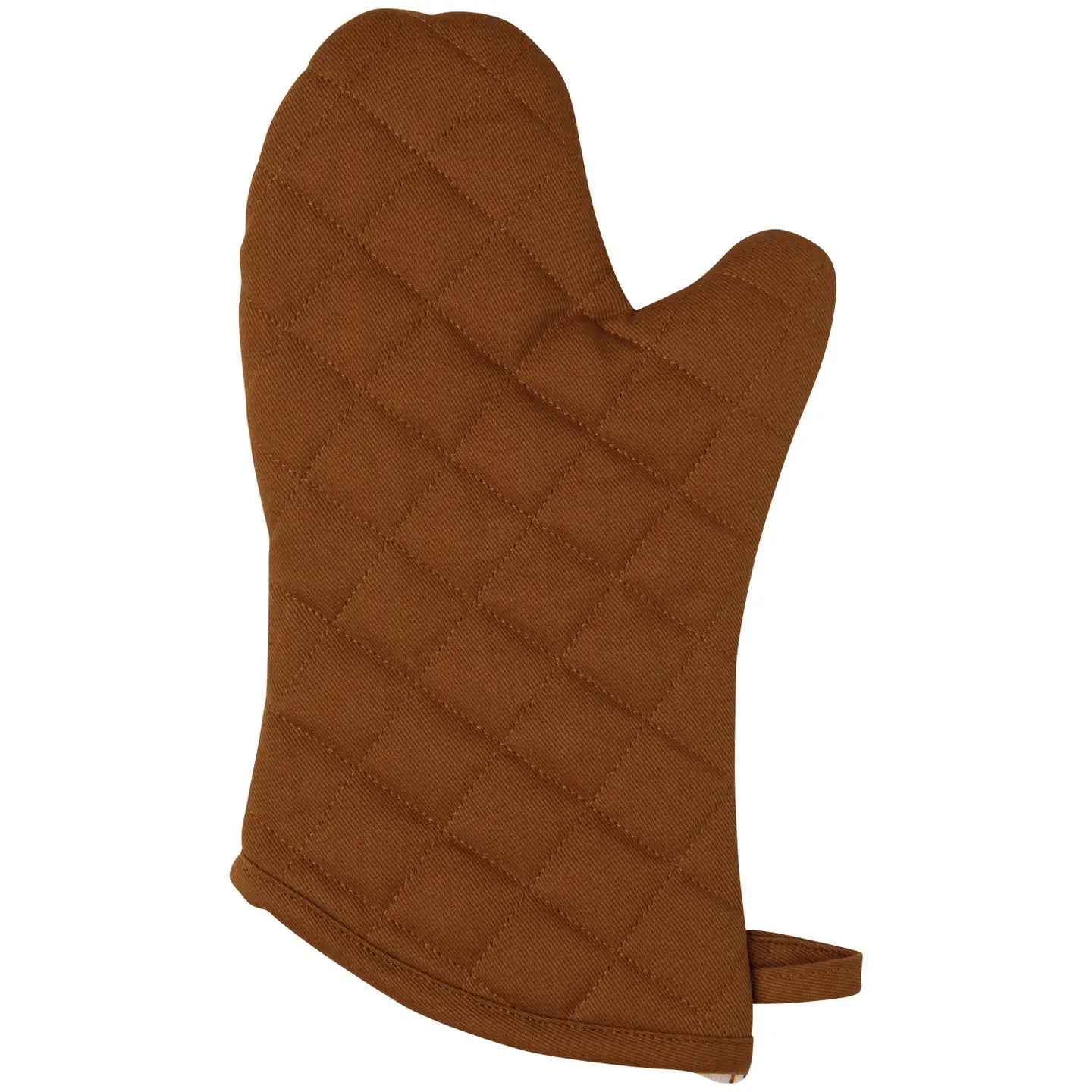 Superior Chestnut Brown Oven Mitt