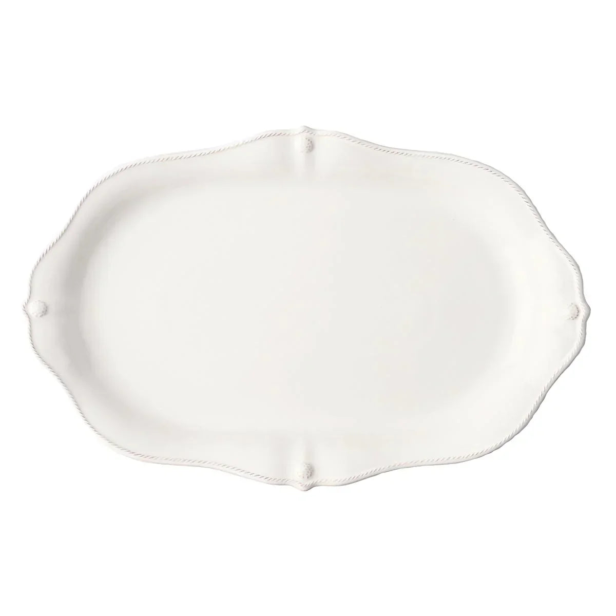 Juliska Berry & Thread 20" Platter - Whitewash