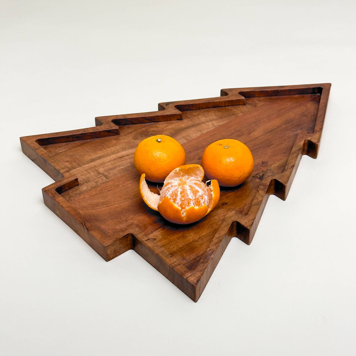 Pine Tree Wooden Serving Platter