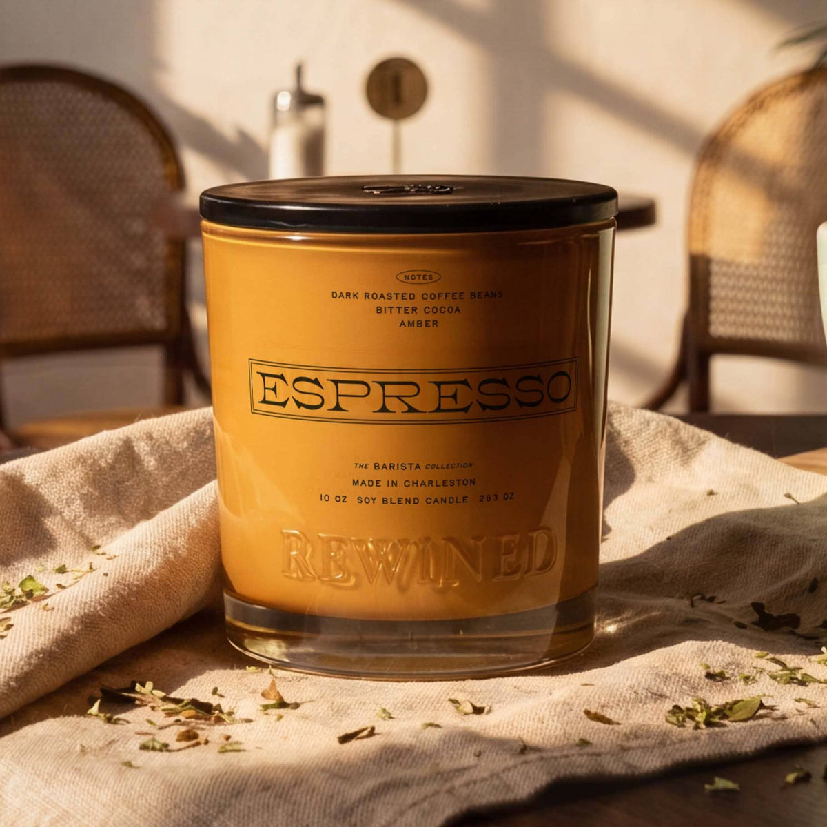 Rewined Barista Espresso Candle, 10 oz