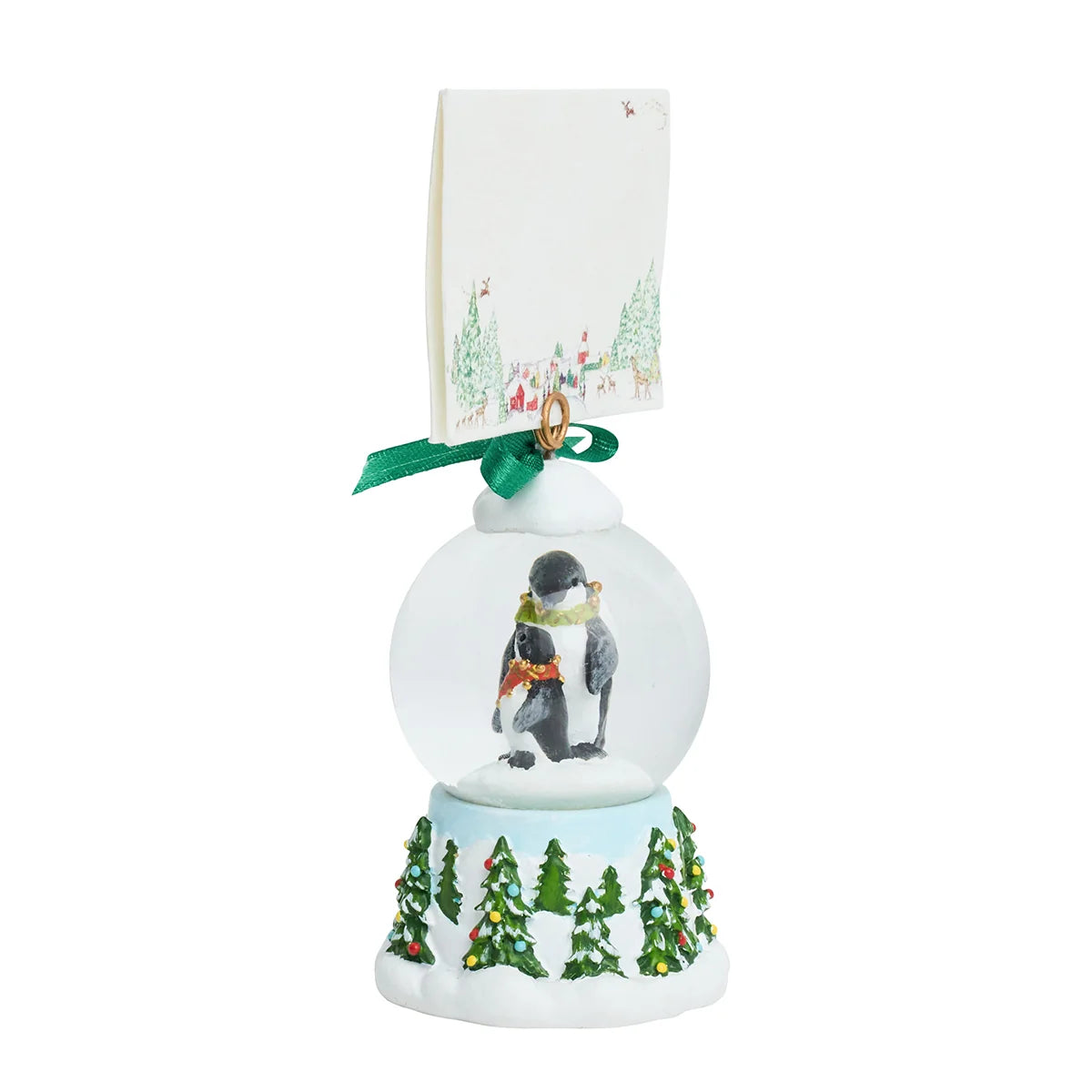 Juliska Berry & Thread North Pole Snow Globe Place Card Holders