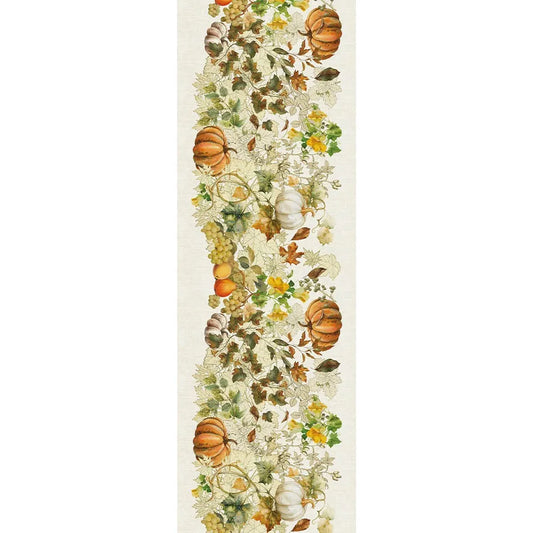 Garnier-Thiebaut Delices D'Automne Potiron Tablerunner 21"x61"