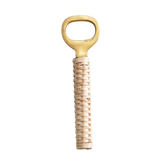 Bottle Opener with Bamboo Wrapped Handle - Marcel’s Culinary Experience