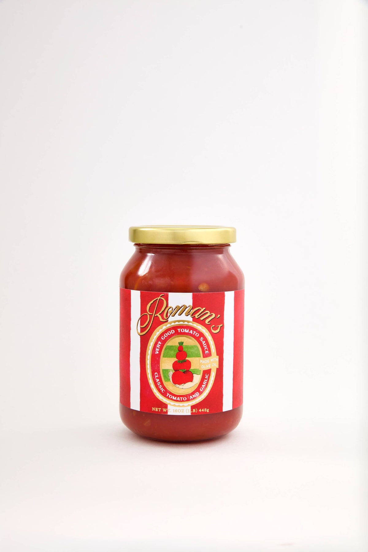 Roman's Classic Tomato & Garlic Pasta Sauce