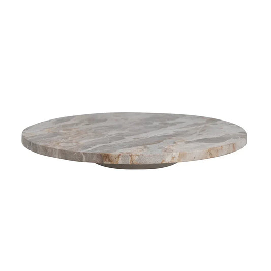 Marble Lazy Susan, Multi Color 14" - Marcel’s Culinary Experience