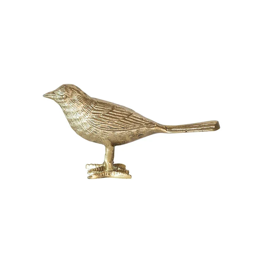 Cast Aluminum Bird, Gold Finish - Marcel’s Culinary Experience