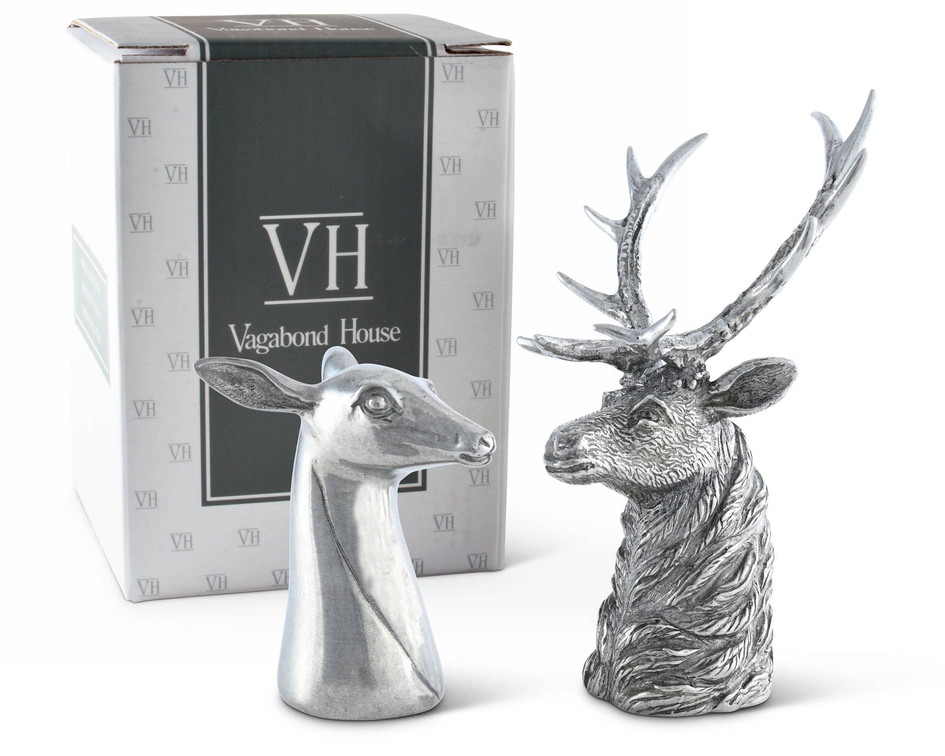 Stag and Doe Salt & Pepper Set - Marcel’s Culinary Experience