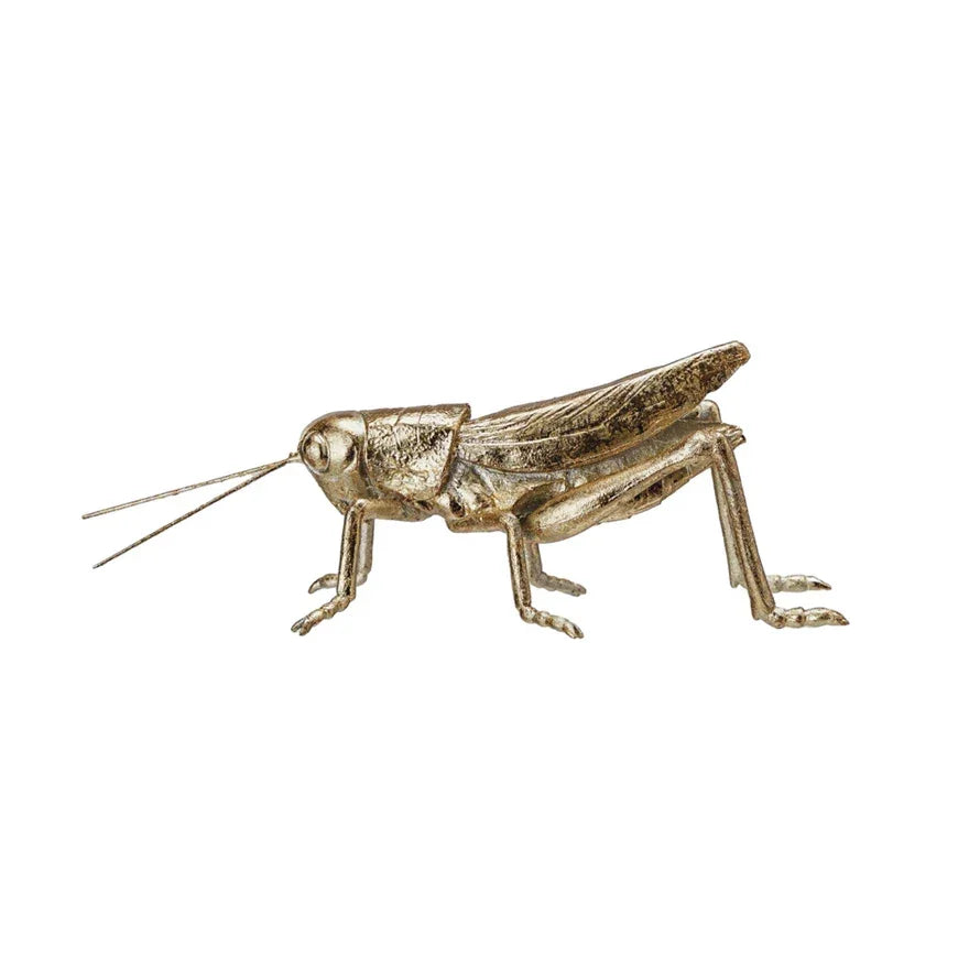 Resin & Metal Grasshopper, Gold Finish - Marcel’s Culinary Experience