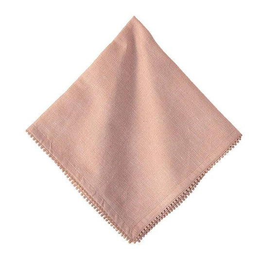 Juliska Berry Trim Napkin - Blush - Marcel’s Culinary Experience