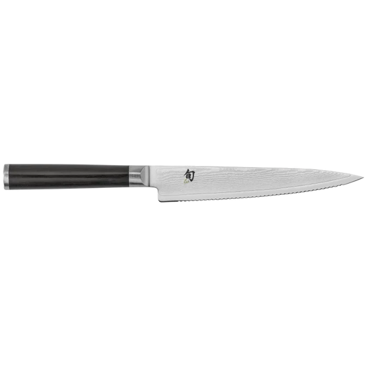 Shun Classic Serrated Utility Knife 6" - Marcel’s Culinary Experience
