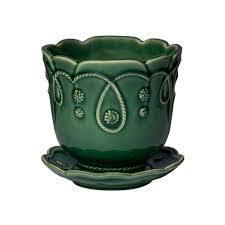 Juliska Veronica Beard Jardins Du Monde 5" Planter - Marcel’s Culinary Experience