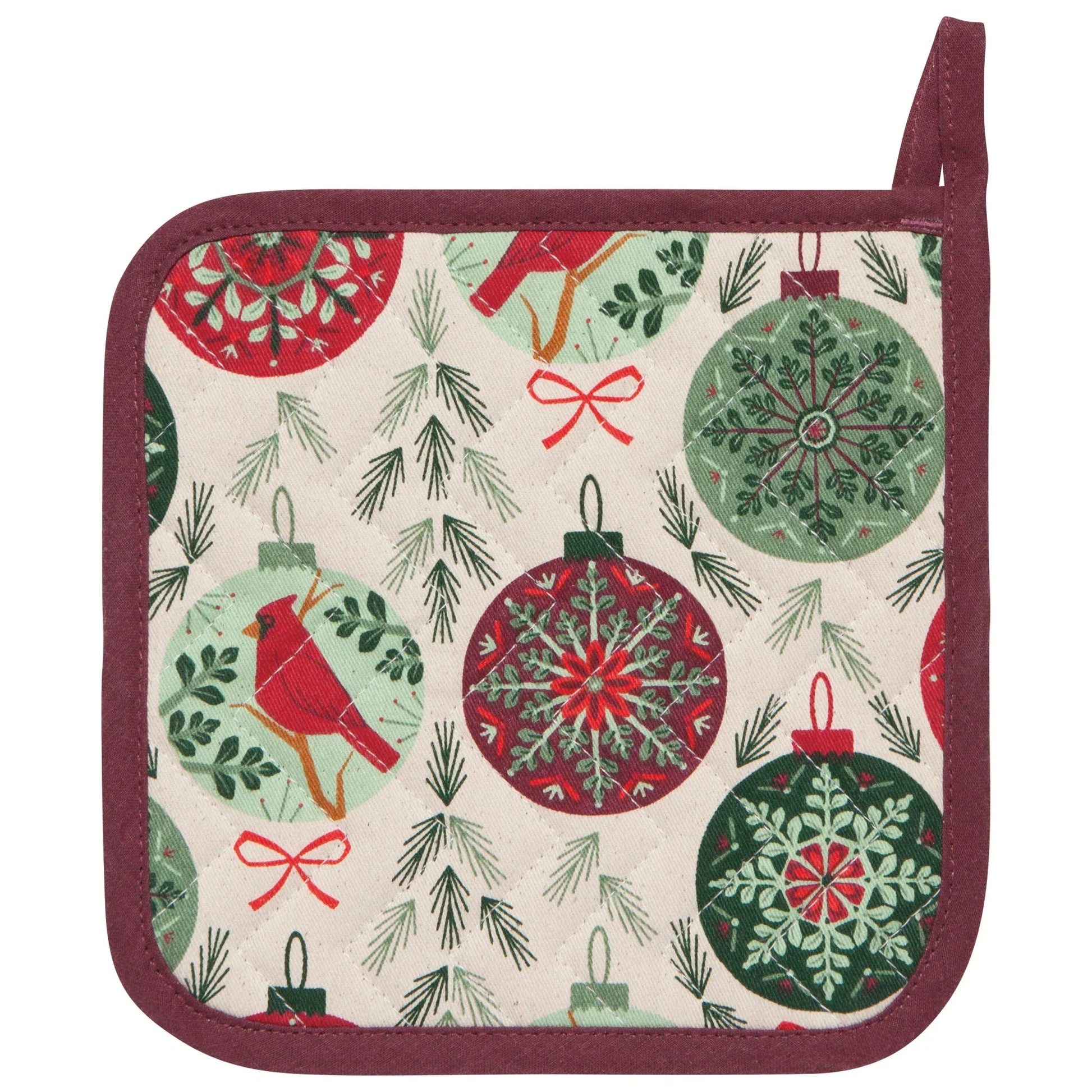 Good Tidings Christmas Potholder - Marcel’s Culinary Experience