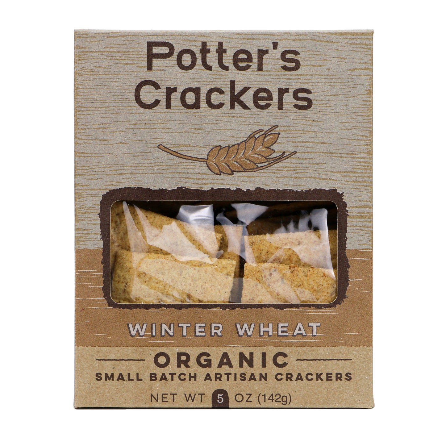 Potter's Crackers Organic Winter Wheat Crackers - 5 oz - Marcel’s Culinary Experience