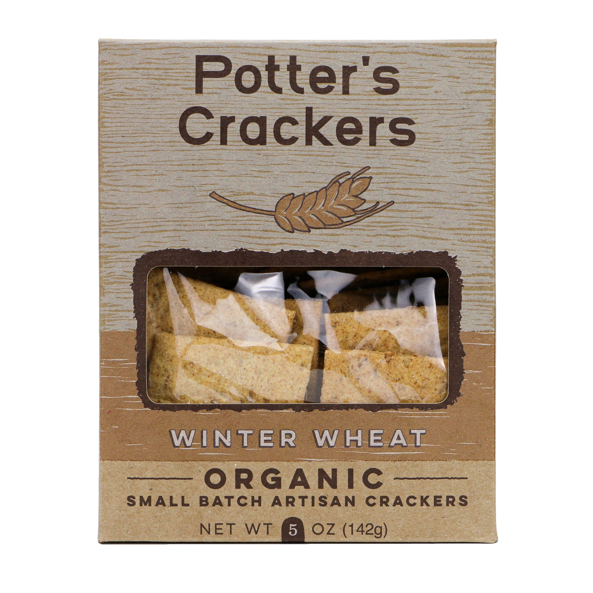 Potter's Crackers Organic Winter Wheat Crackers - 5 oz - Marcel’s Culinary Experience
